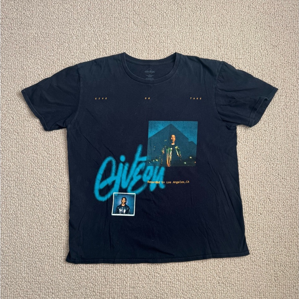 Giveon Black shirt in black